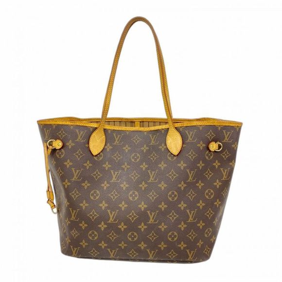 Louis Vuitton Tote Bag Monogram Neverfull MM M40156 Brown Ladies - Picture 1 of 10